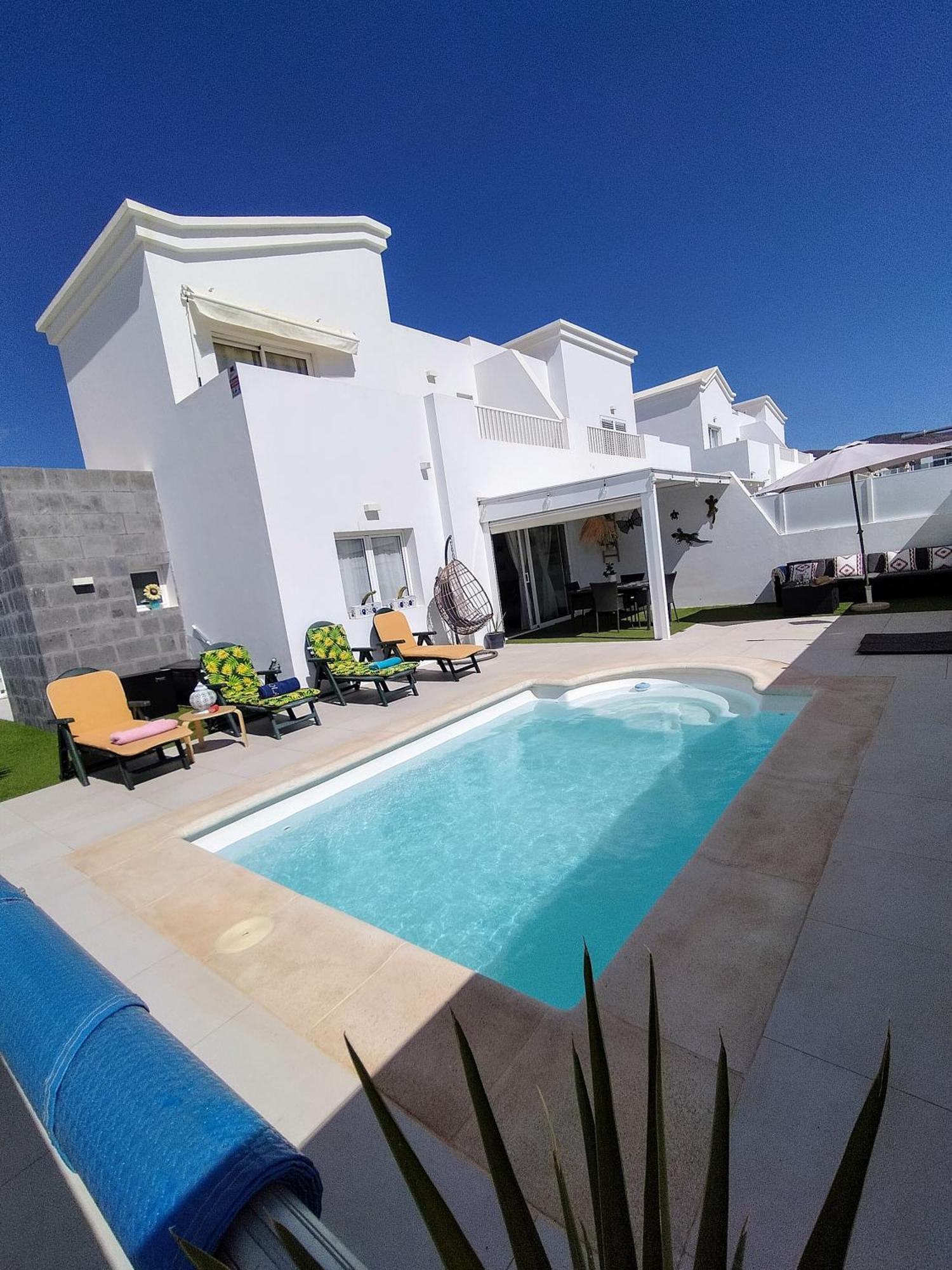 פלאיה בלנקה Lovely Villa Agua & Fuego,Heated Pool מראה חיצוני תמונה