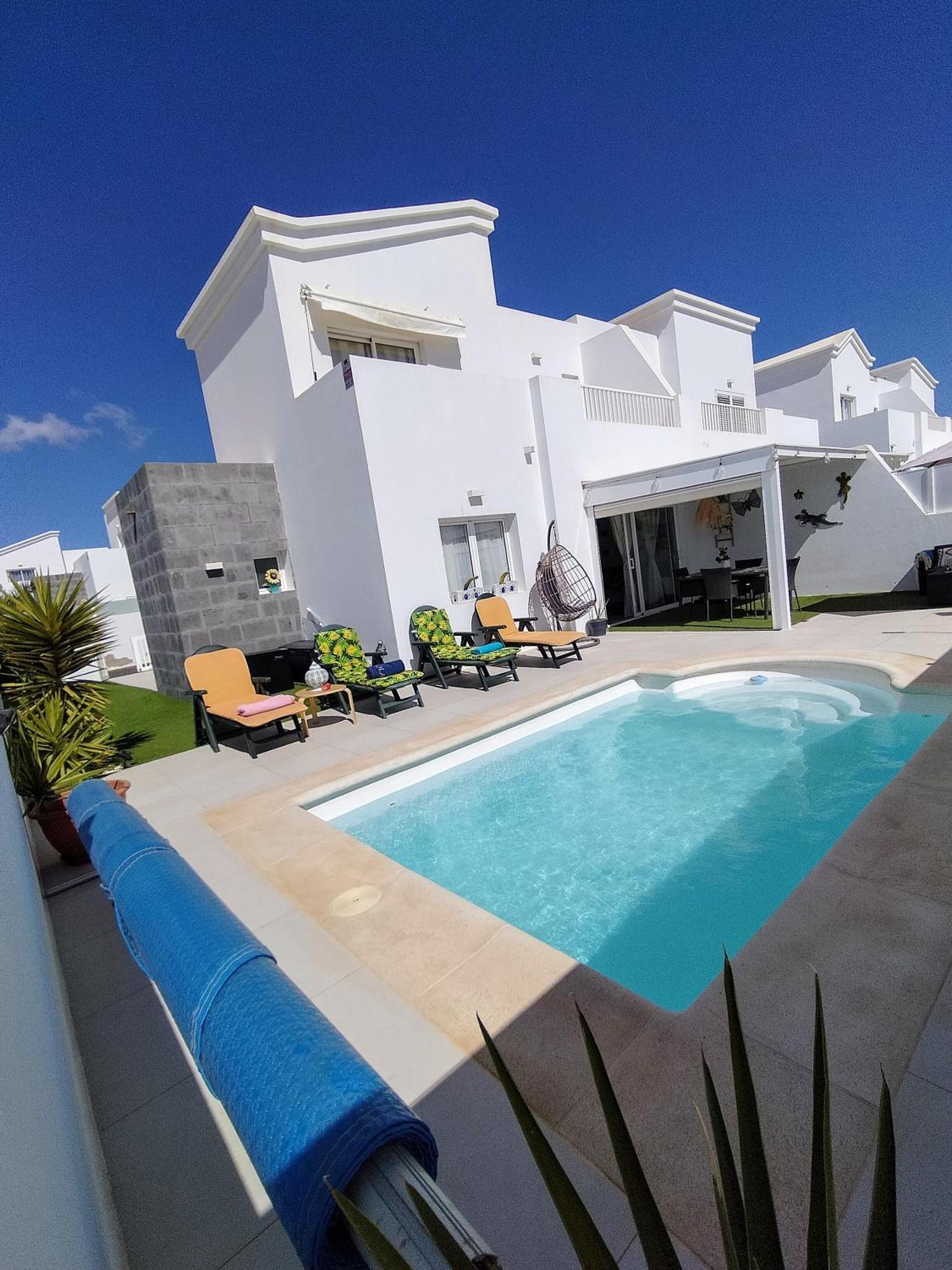 פלאיה בלנקה Lovely Villa Agua & Fuego,Heated Pool מראה חיצוני תמונה